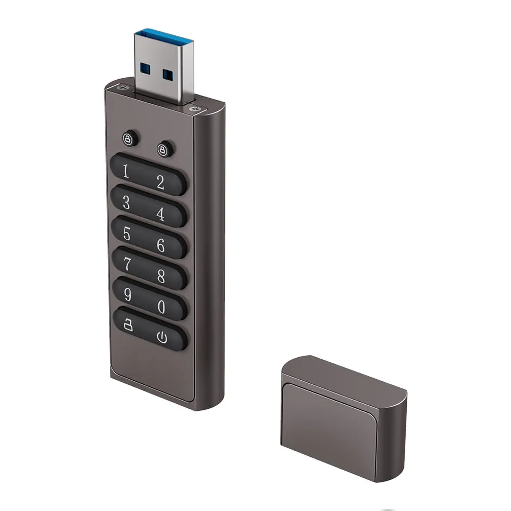 32 GB Encrypted Keypad USB Flash Drive