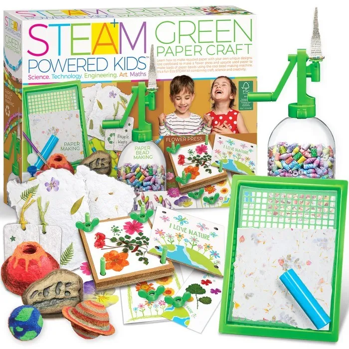 4M STEAM Green Paper Craft