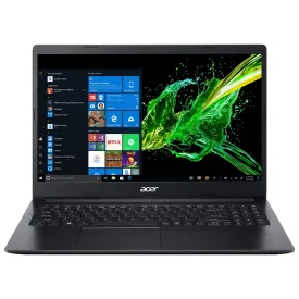 Acer Aspire 3 15.6" Laptop - Black (AMD A4-9120e/128GB SSD/4GB RAM/Windows 10 S)