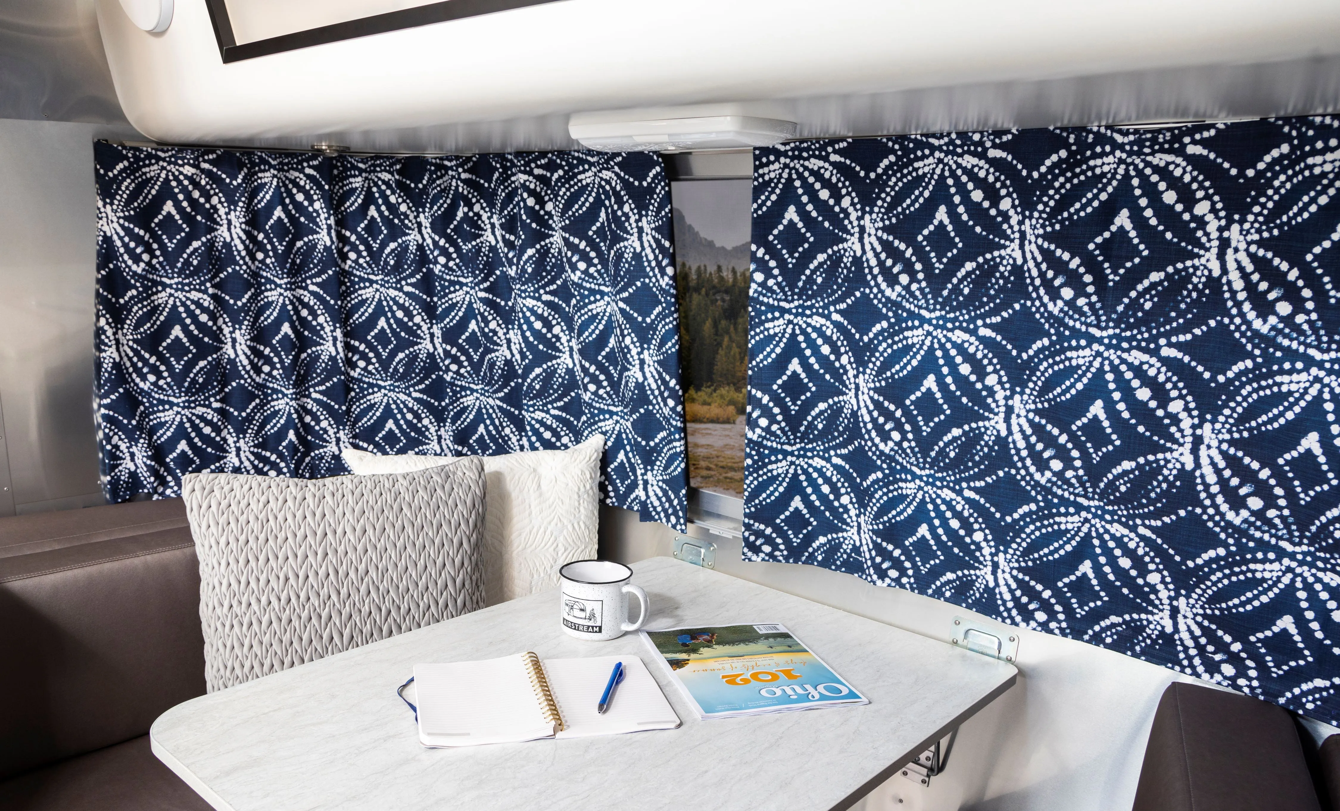 Airstream Printed Custom Curtains for 2021-Present Flying Cloud Travel Trailers