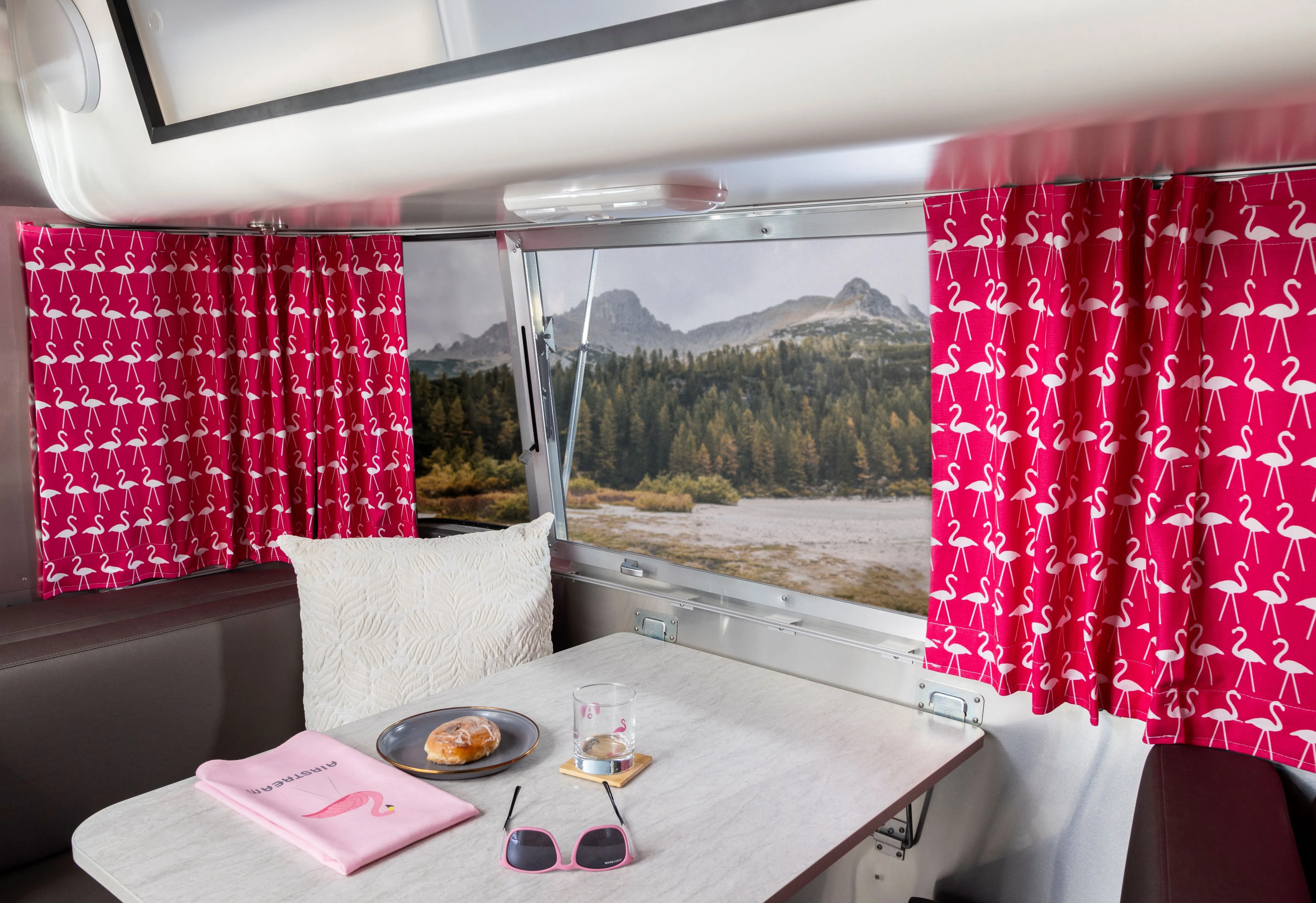 Airstream Printed Custom Curtains for 2021-Present Flying Cloud Travel Trailers