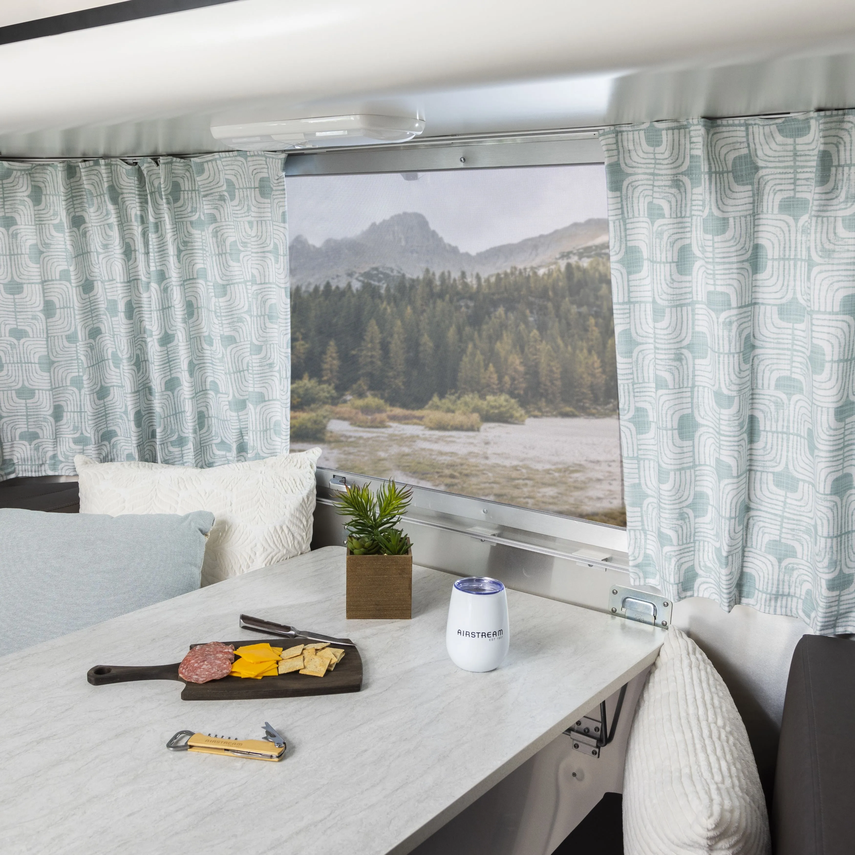 Airstream Printed Custom Curtains for 2021-Present Flying Cloud Travel Trailers