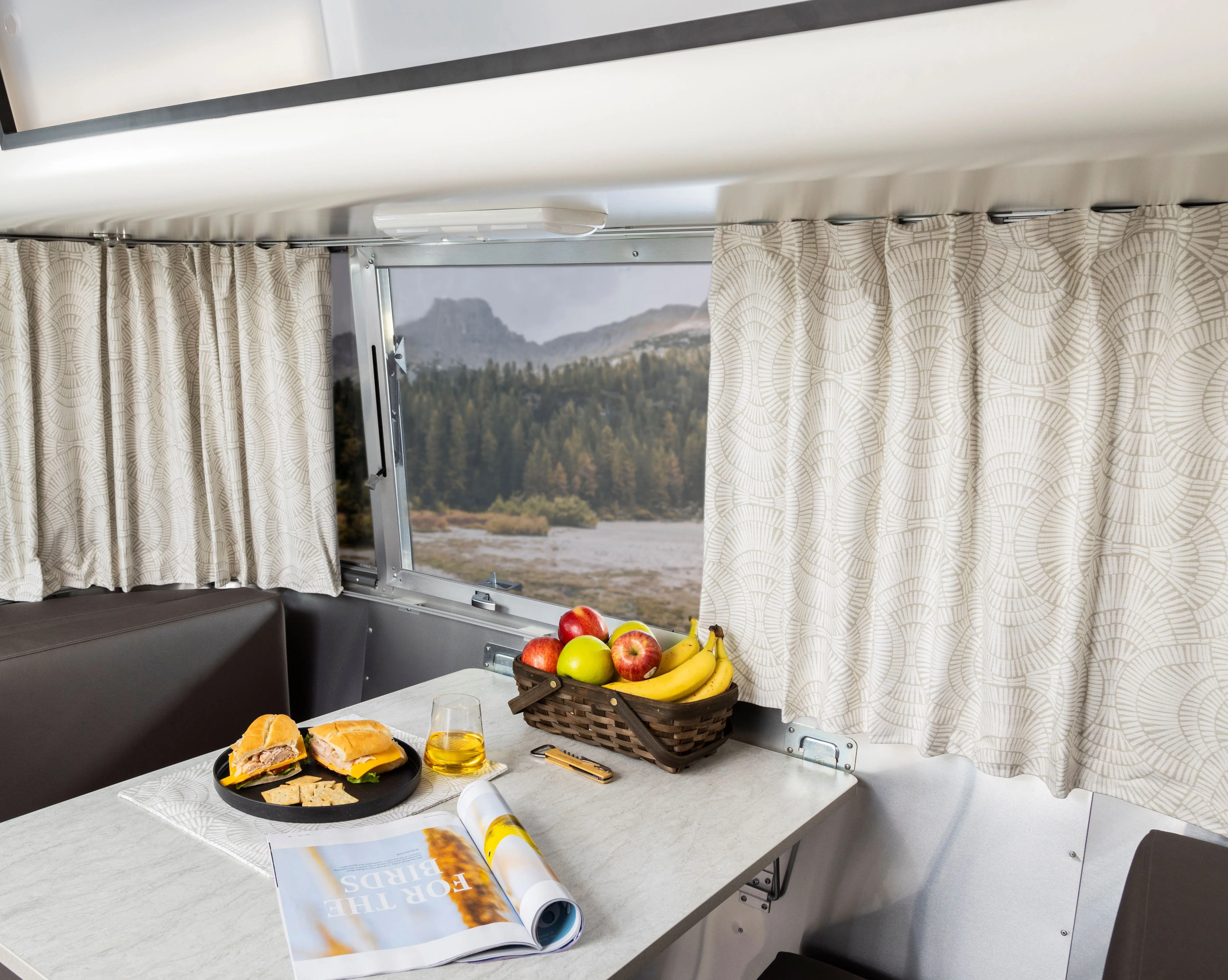 Airstream Printed Custom Curtains for 2021-Present Flying Cloud Travel Trailers