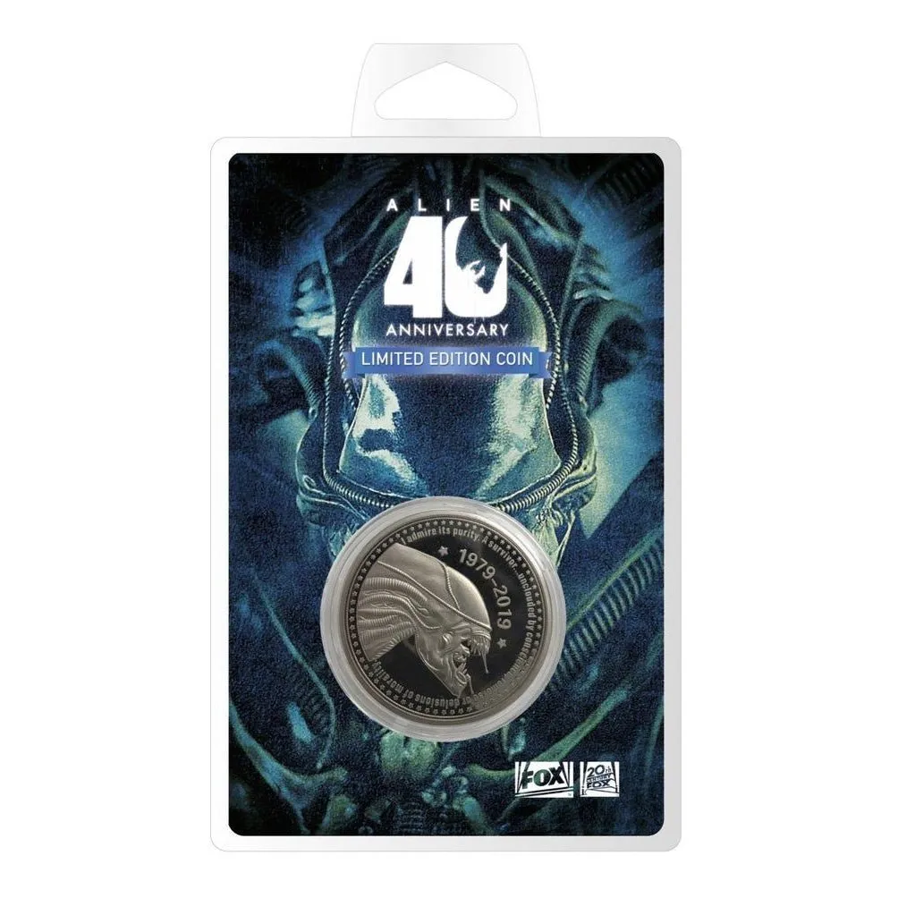 Alien 40th Anniversary Limited Edition Collectors Coin