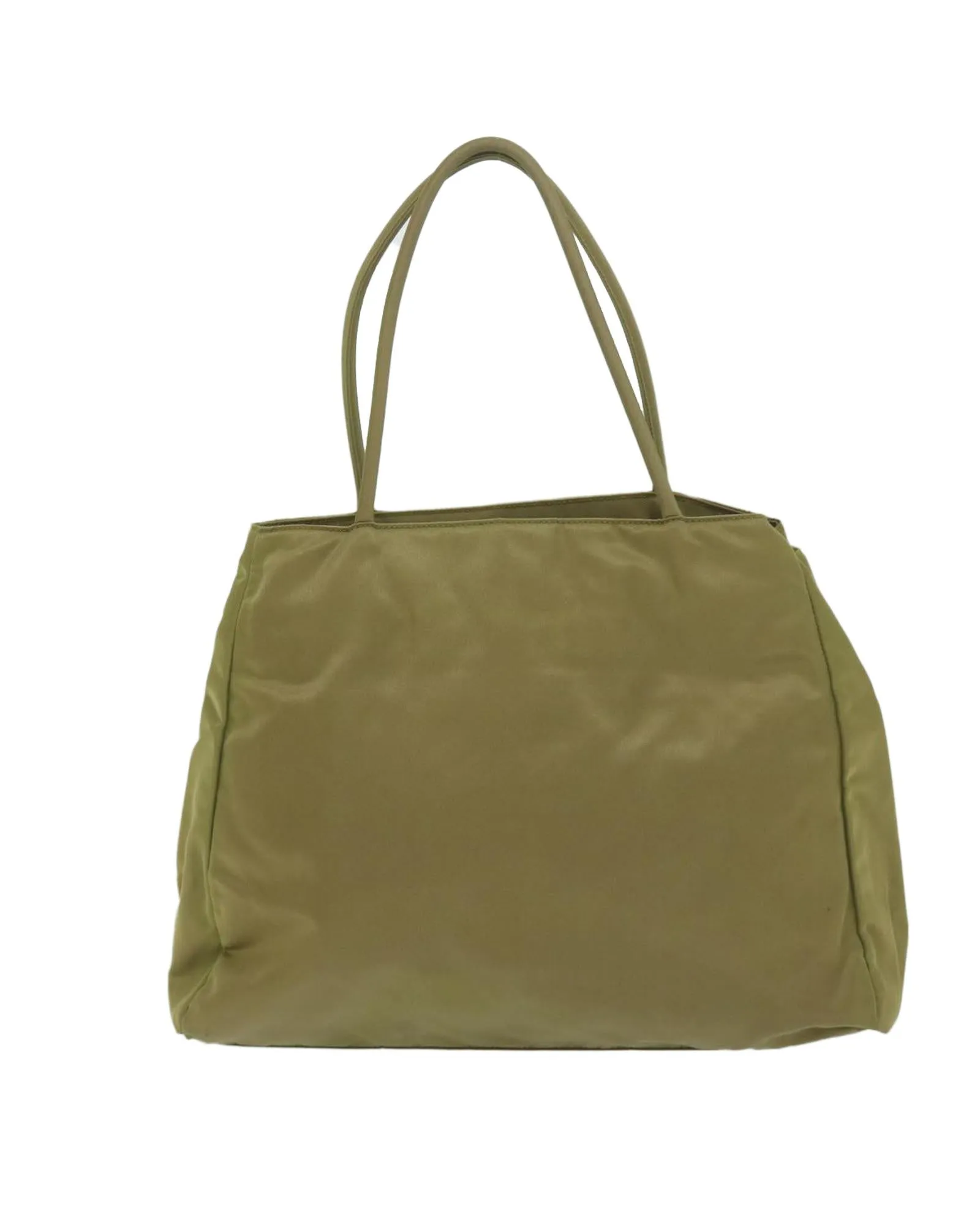 Beige Nylon Tote Bag with Accessories - Made in Italy