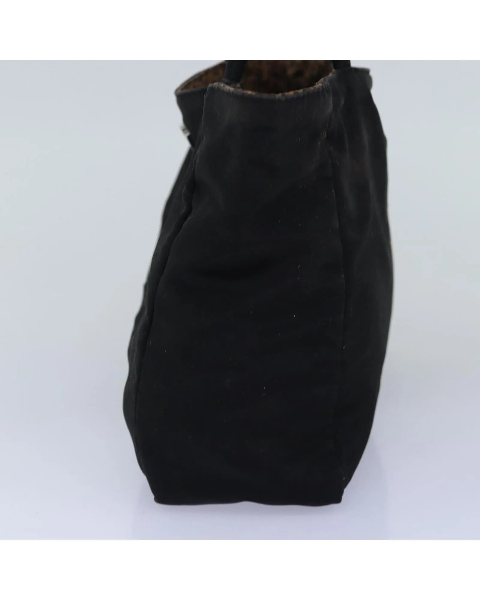 Black Nylon Hand Bag with Authenticity from Italy