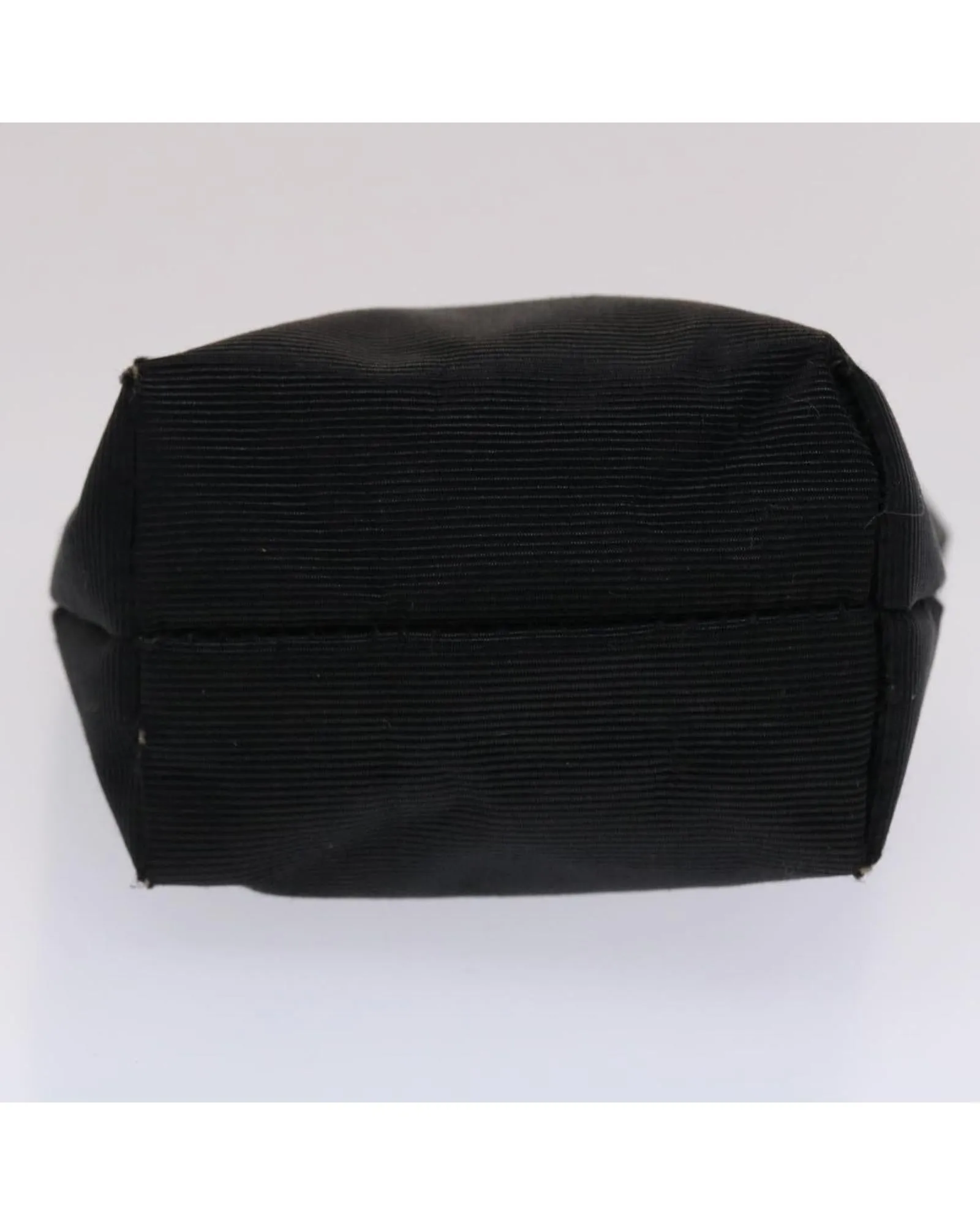 Black Nylon Pouch with Minor Wear - Rank C