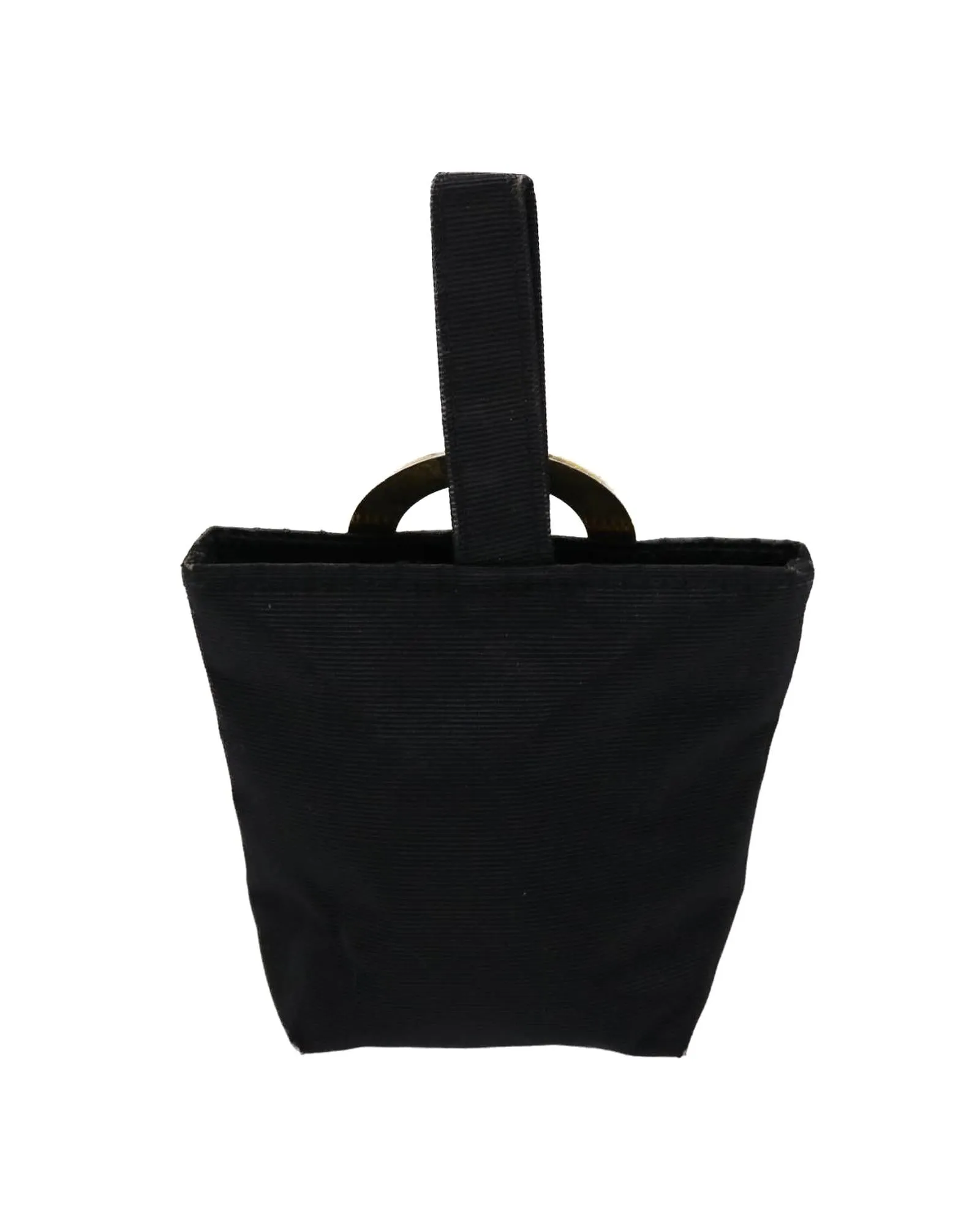 Black Nylon Pouch with Minor Wear - Rank C