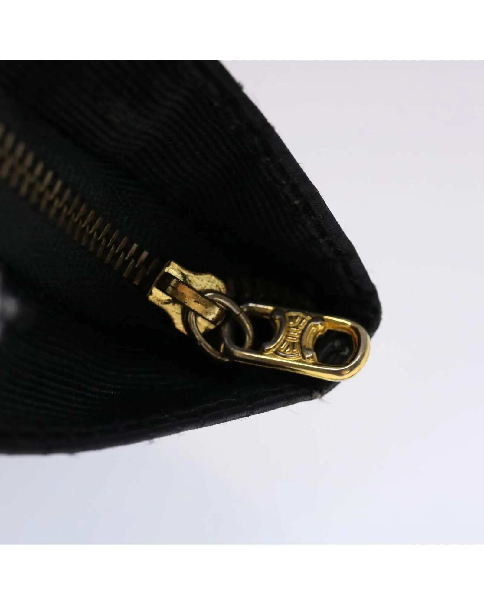 Black Nylon Pouch with Minor Wear - Rank C