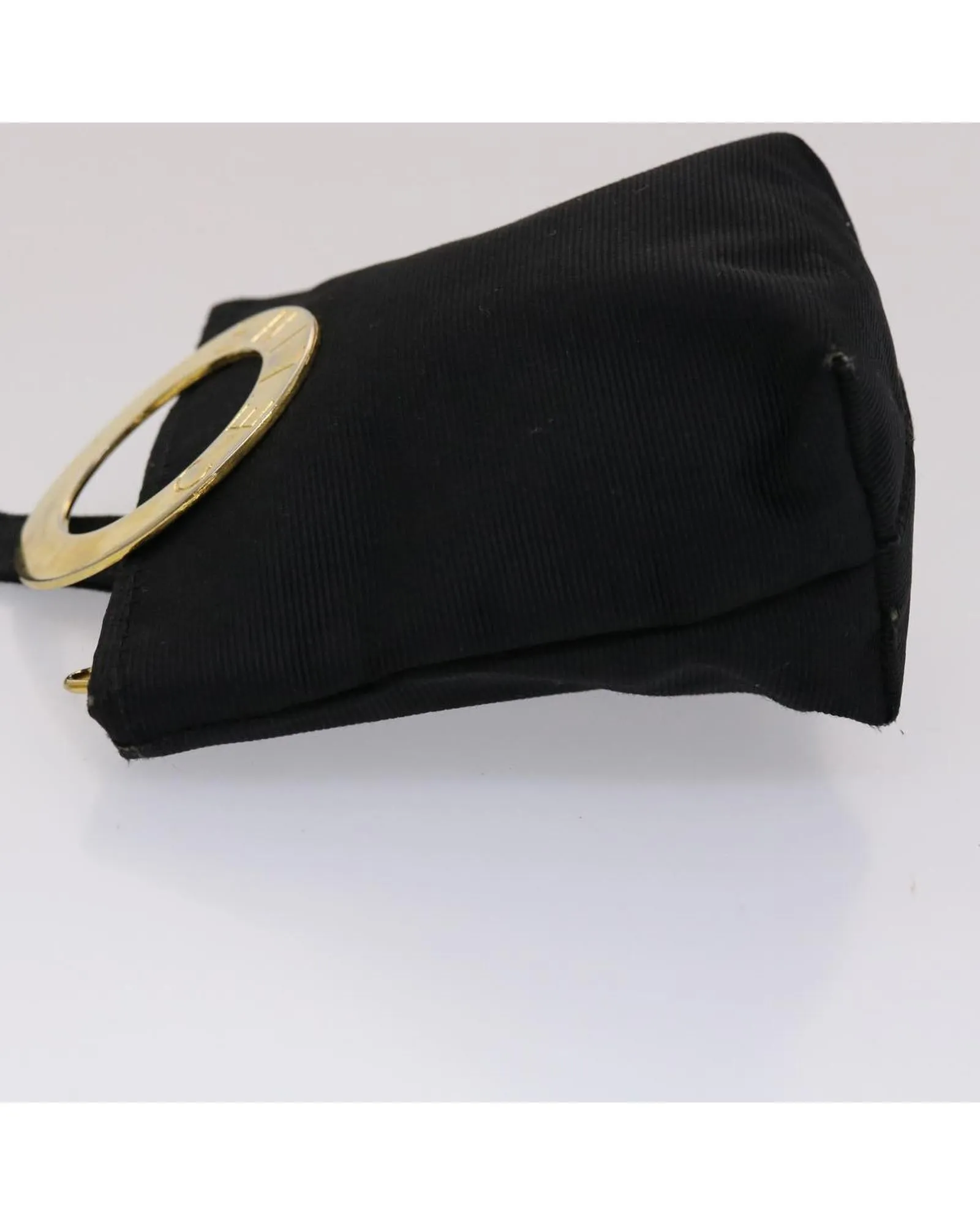 Black Nylon Pouch with Minor Wear - Rank C