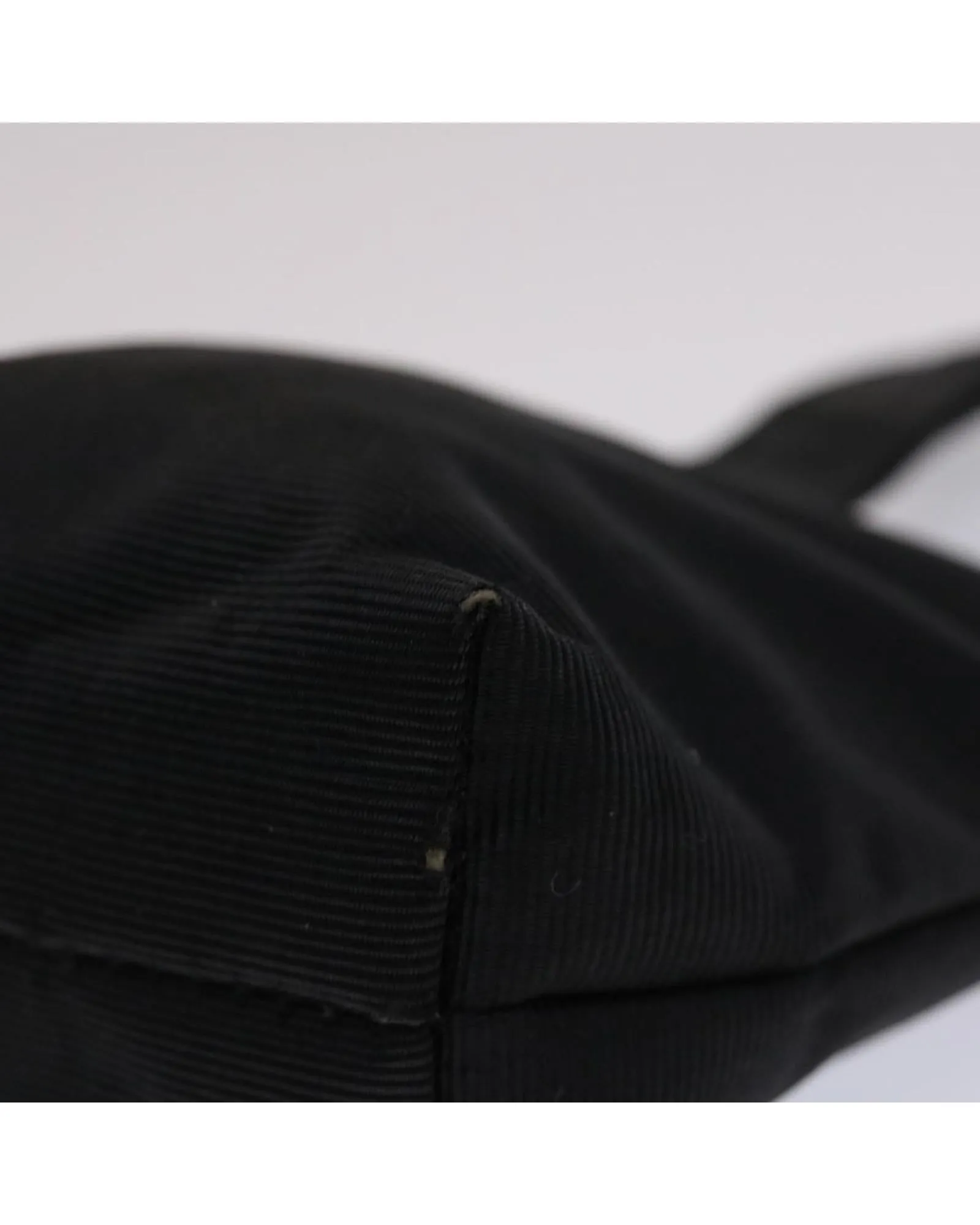 Black Nylon Pouch with Minor Wear - Rank C