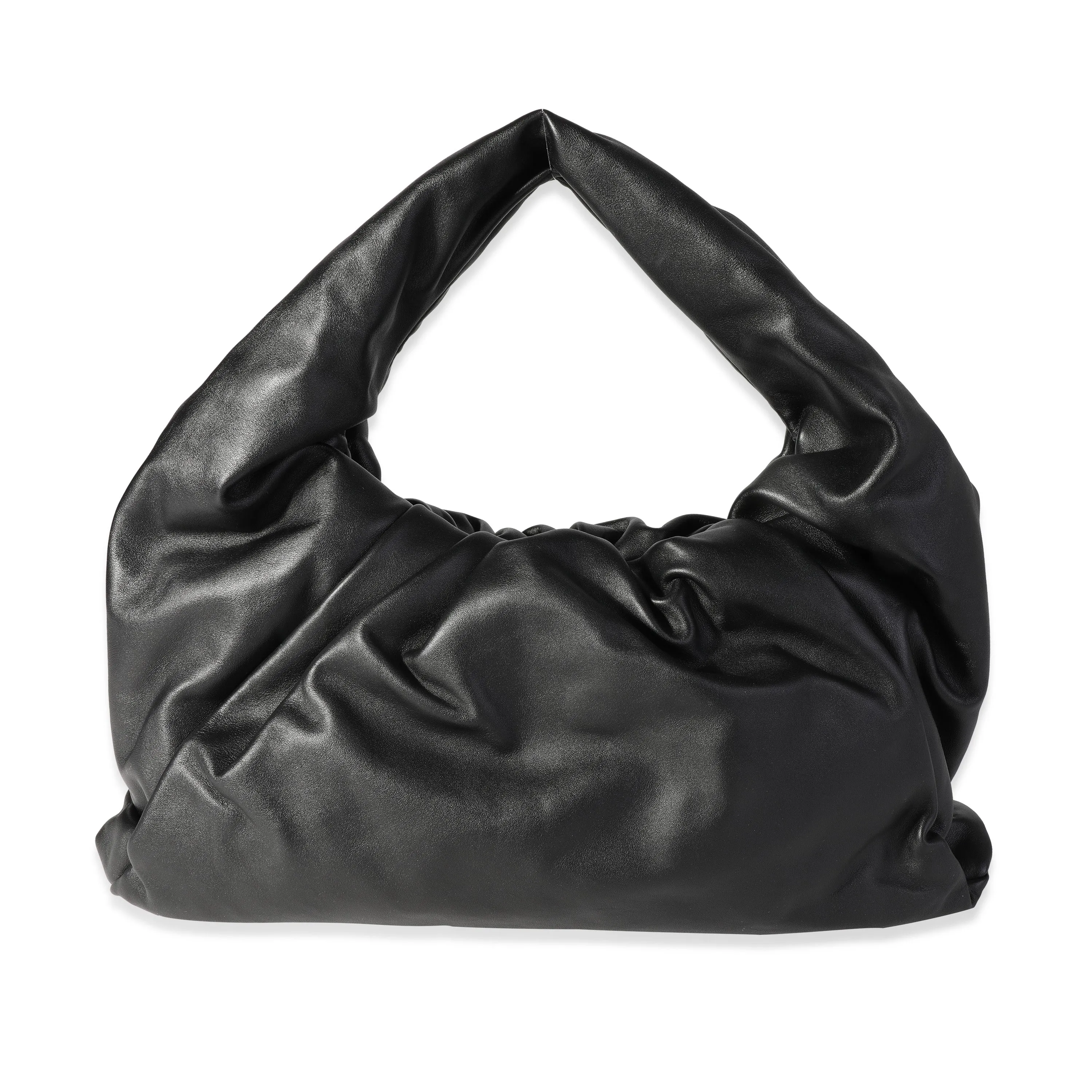 Bottega Veneta Black Calfskin Shoulder Pouch