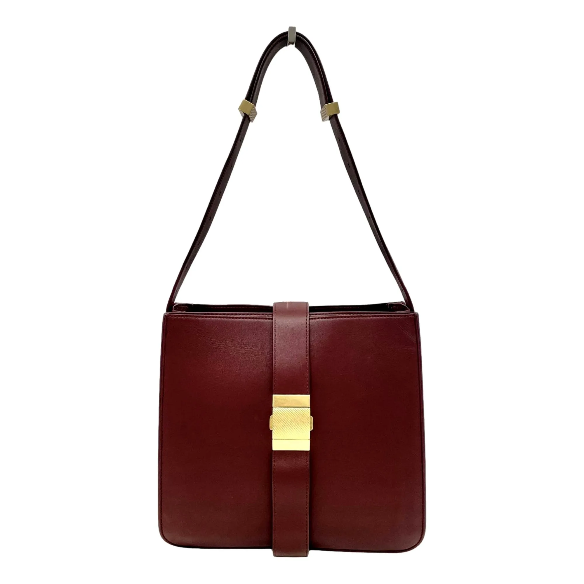 Bottega Veneta Marie Bag Nappa Leather Womens Medium Bordeaux Red