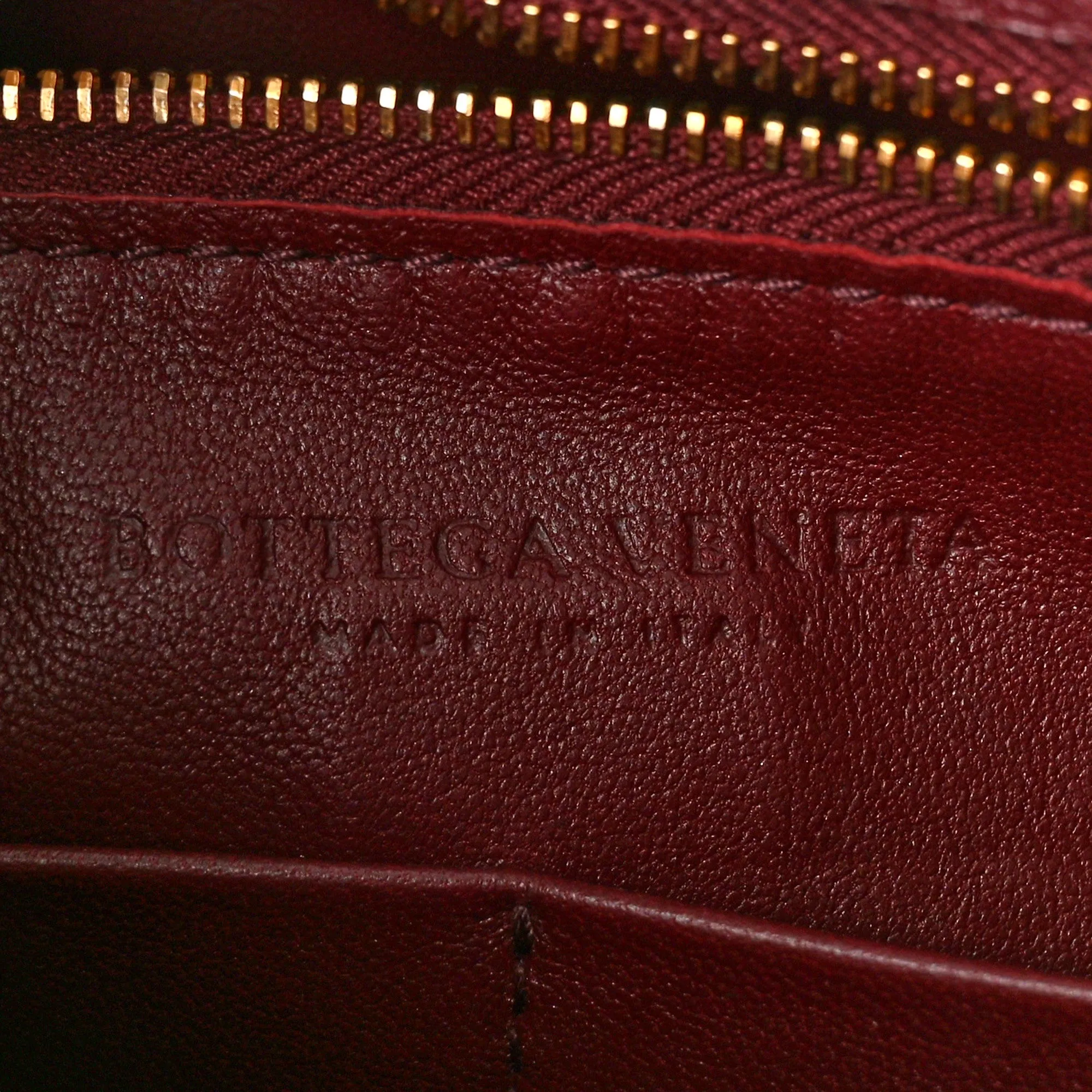 Bottega Veneta Marie Bag Nappa Leather Womens Medium Bordeaux Red