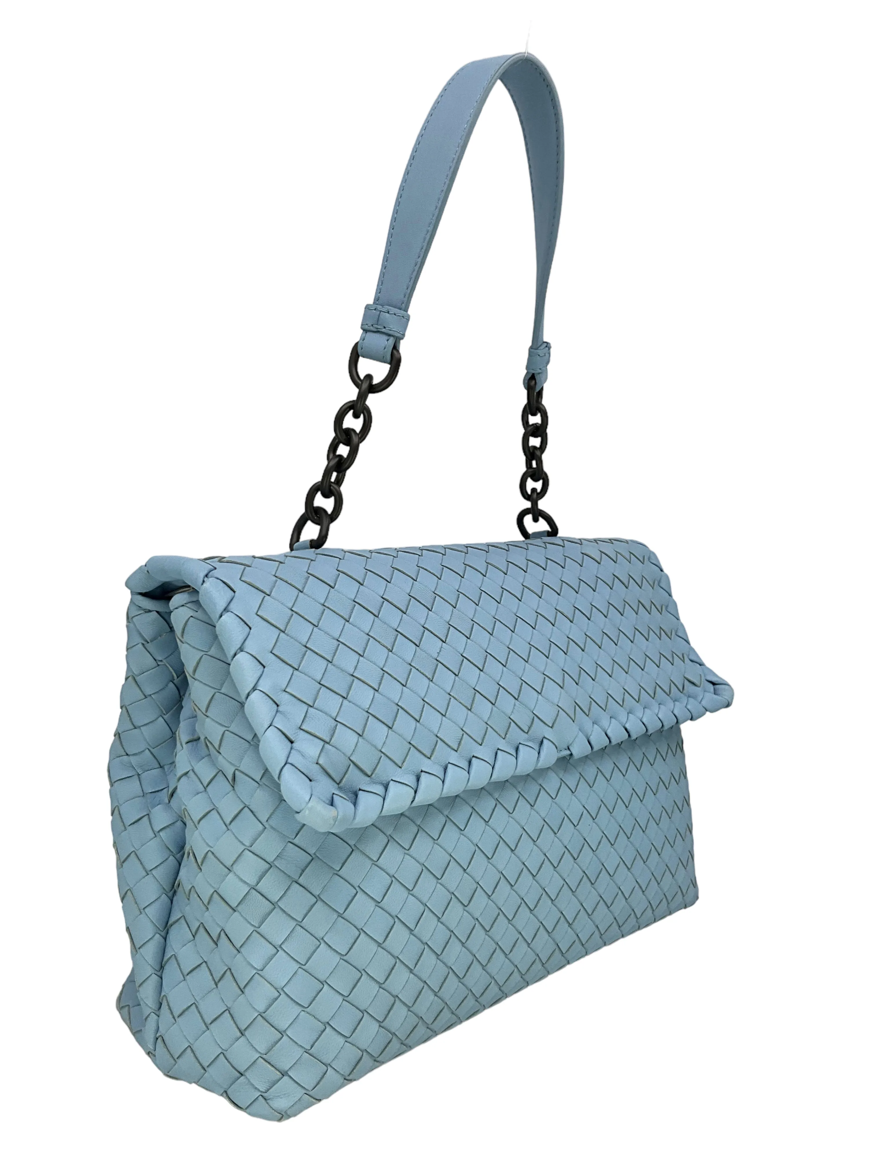 Bottega Veneta Olimpia Medium Intrecciato Nappa Shoulder Bag