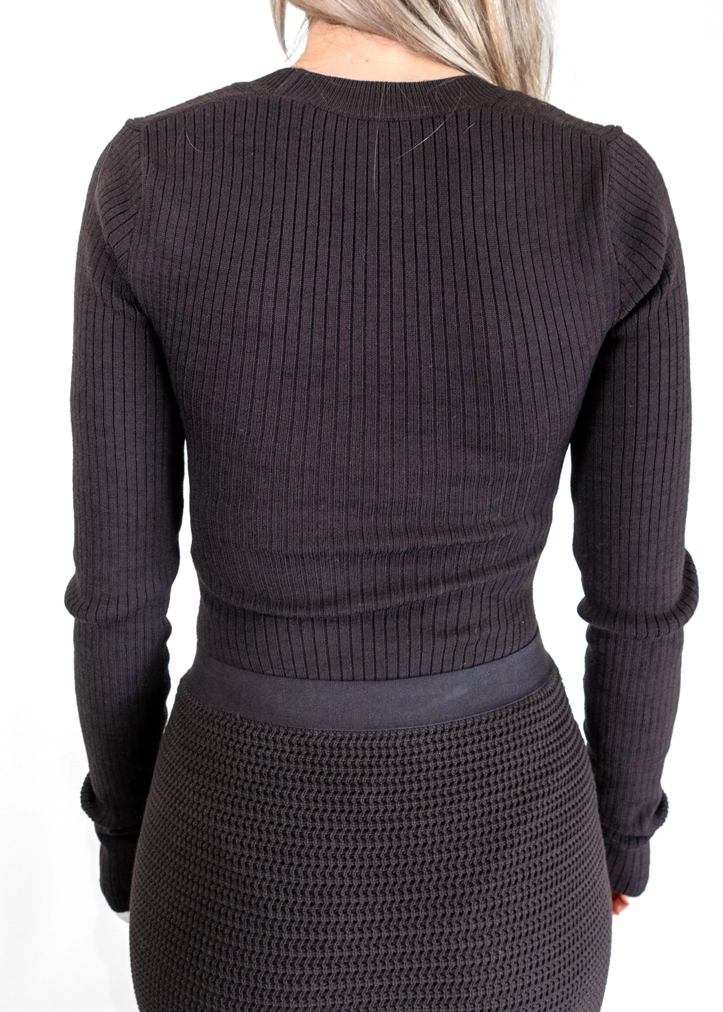 Bottega Veneta Scoop-Neck Ribbed Body Suit