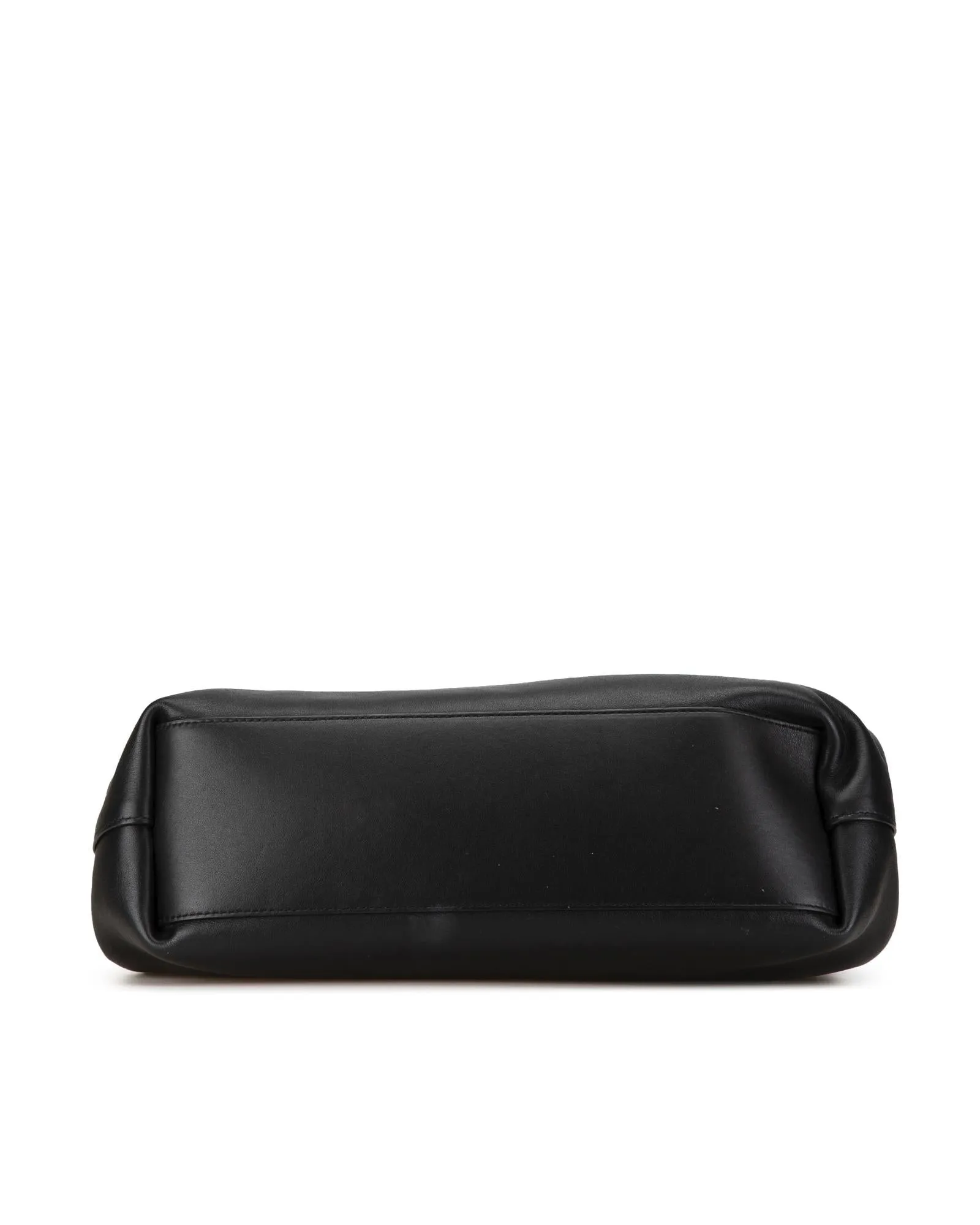 Bottega Veneta The Pouch Black Leather Crossbody Bag