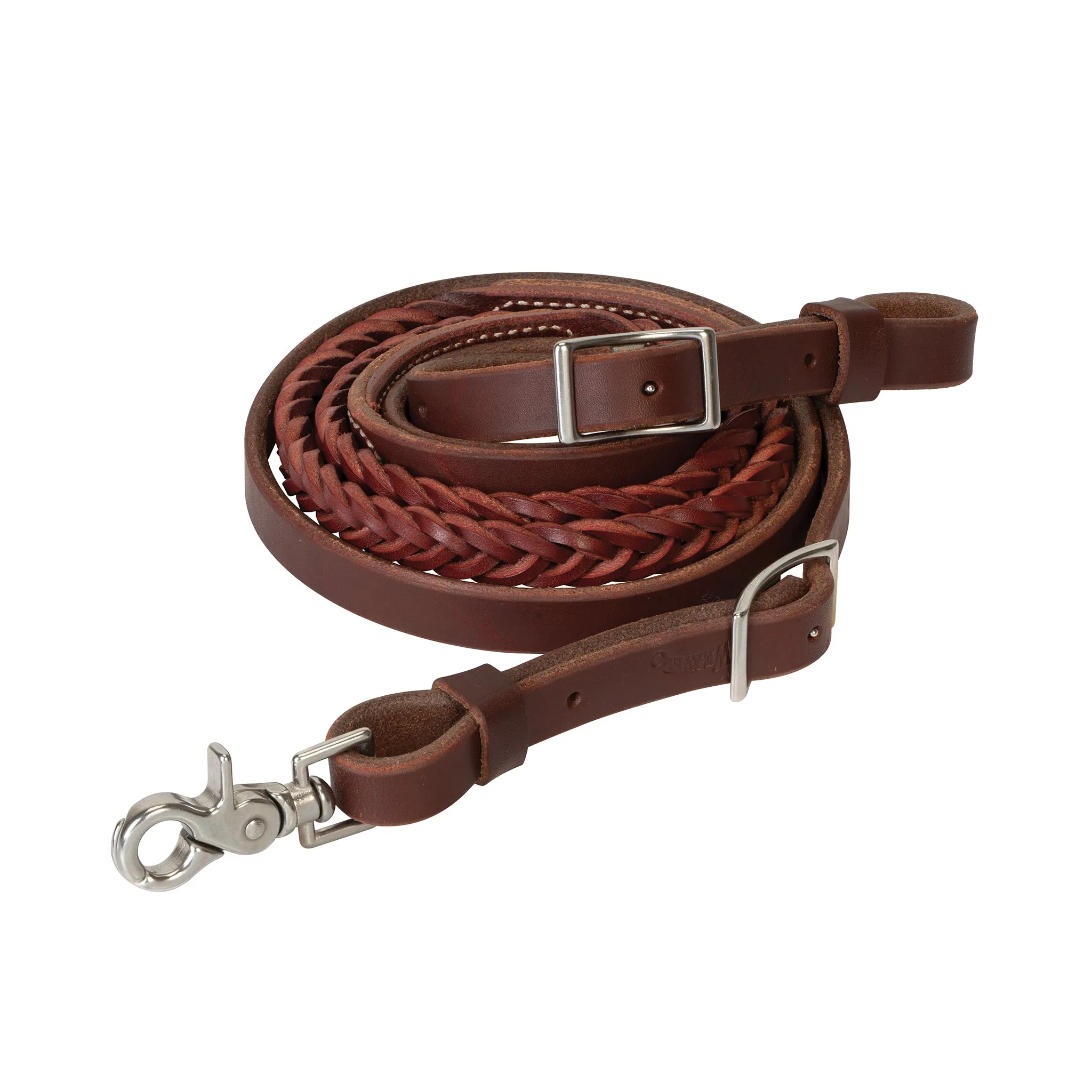 Braided Roper Rein, 5-Plait, 3/4" x 8