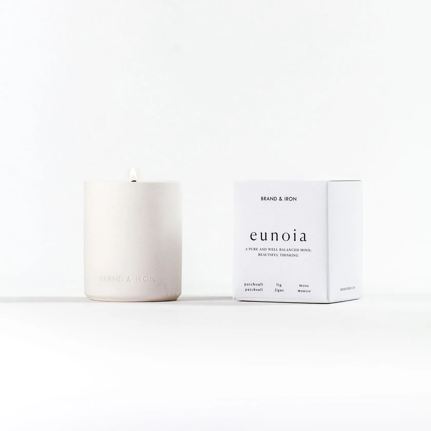 Brand & Iron Candle - Laconic Series - Eunoia