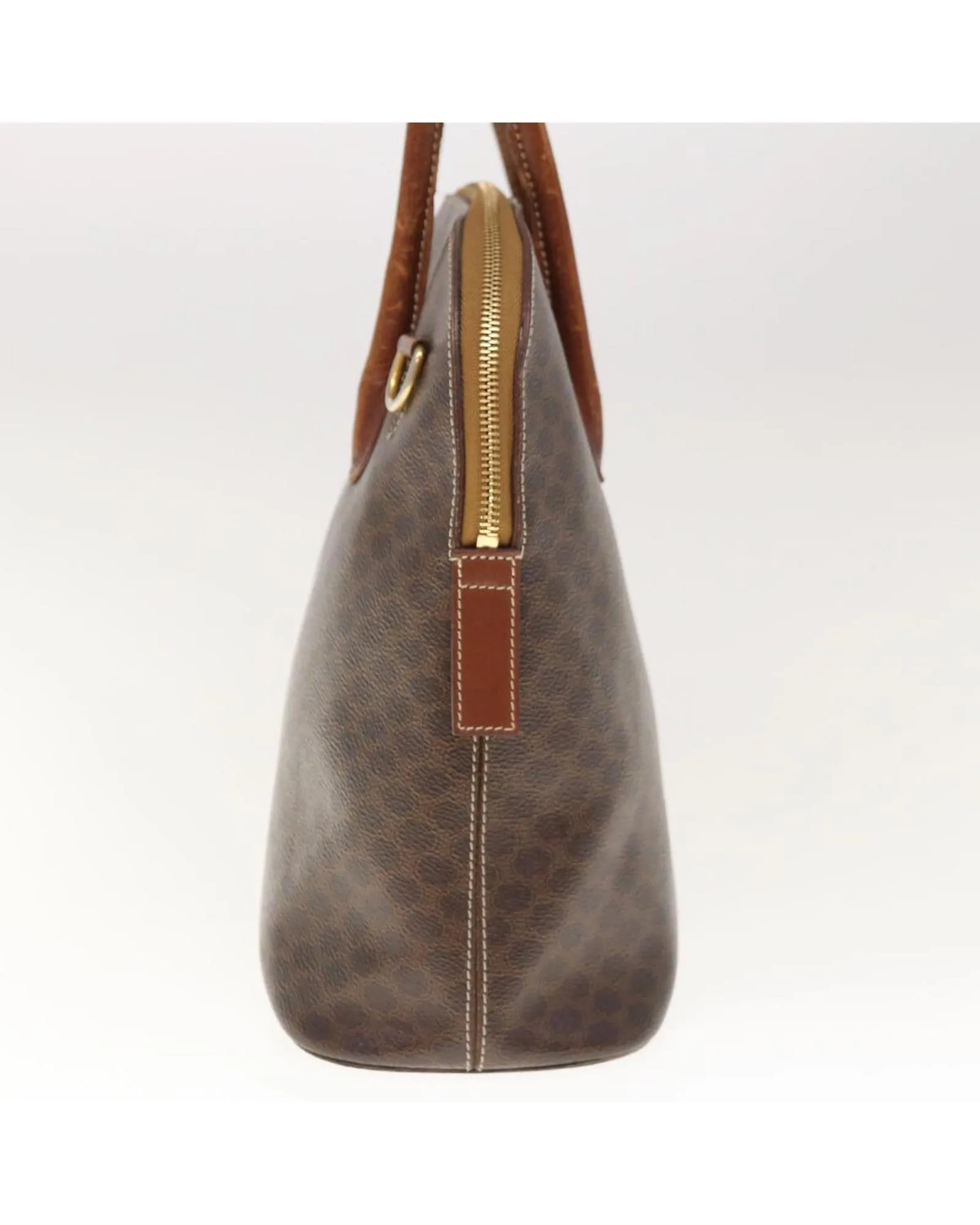 Brown Macadam Canvas Hand Bag