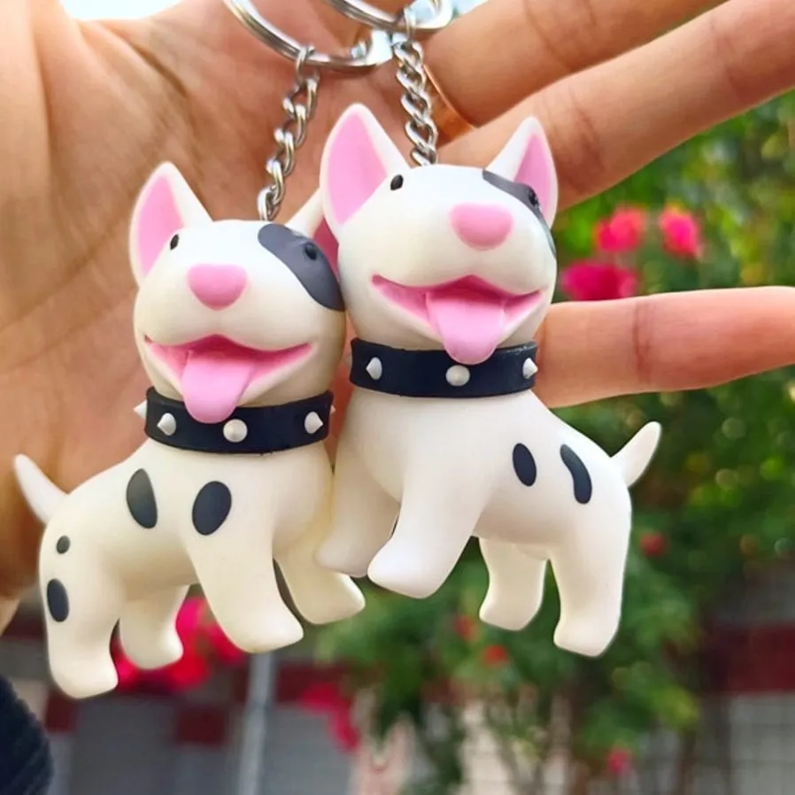 Bull Terrier Keychain