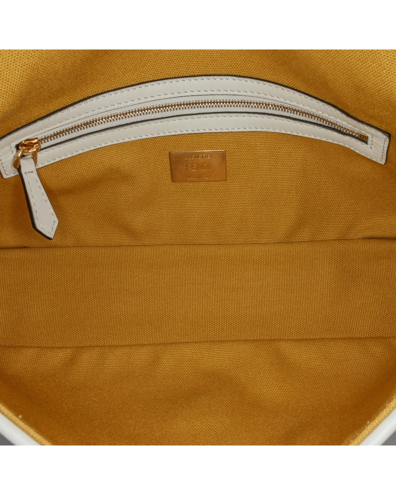 Canvas Fisheye Satchel with Leather Trim