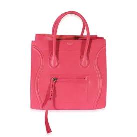 Celine Pink Leather Phantom Luggage Tote