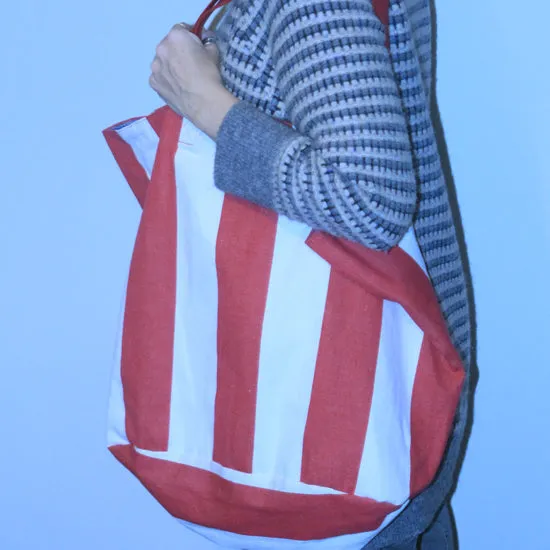 Circus Stripe Tote Bag