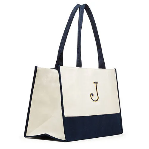 COLORBLOCK TOTE - NAVY