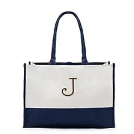 COLORBLOCK TOTE - NAVY