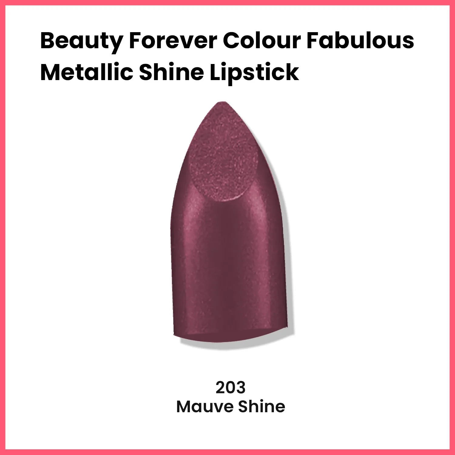 Colour Fabulous Metallic Shine Lipstick