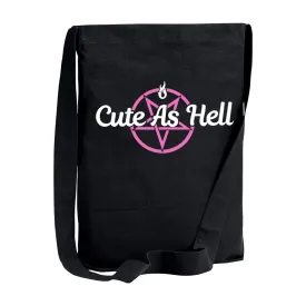 Cute As Hell Crossbody Sling Tote Bag