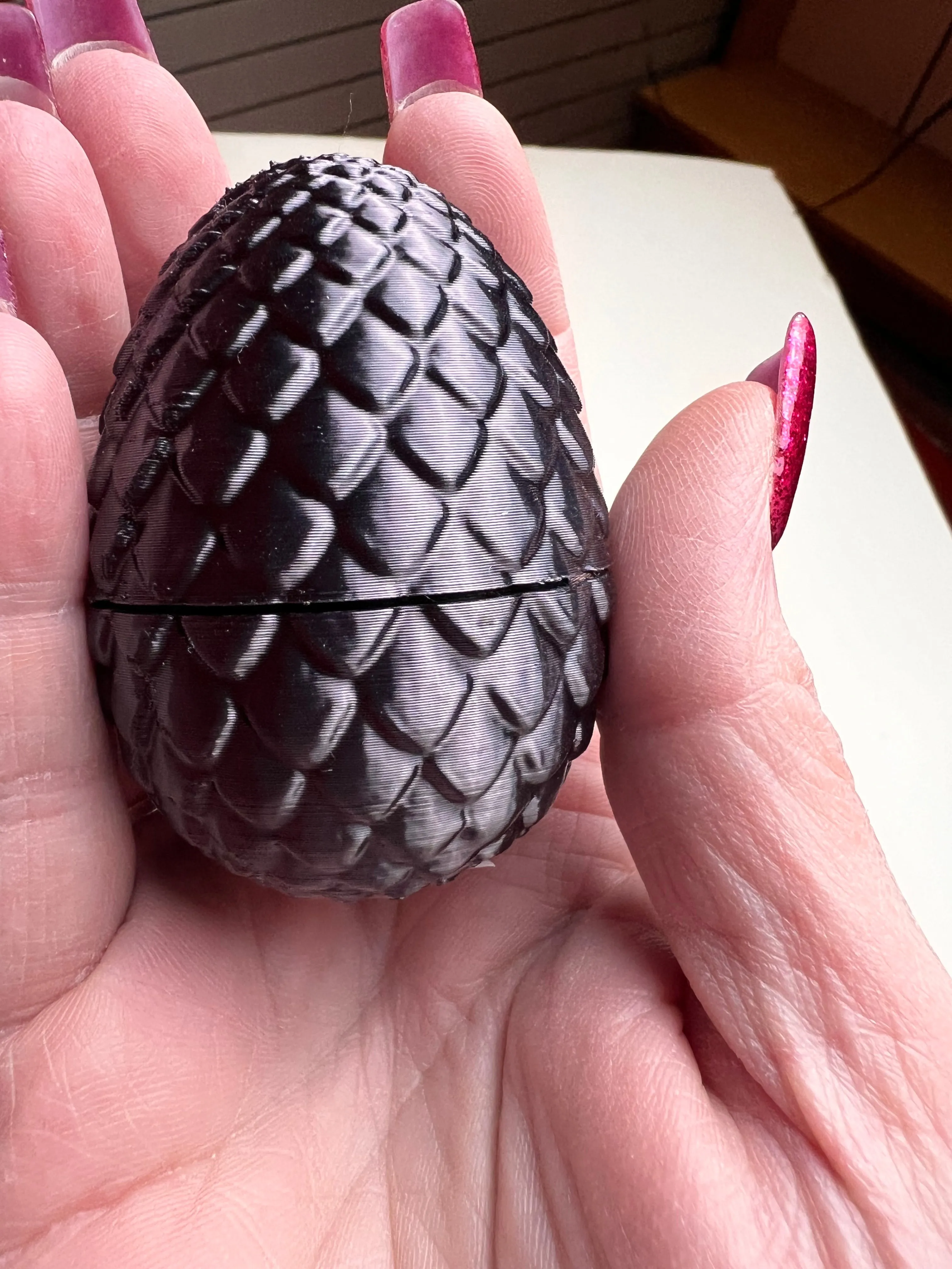 Dragons Egg Stash Jar Mini 3D printed