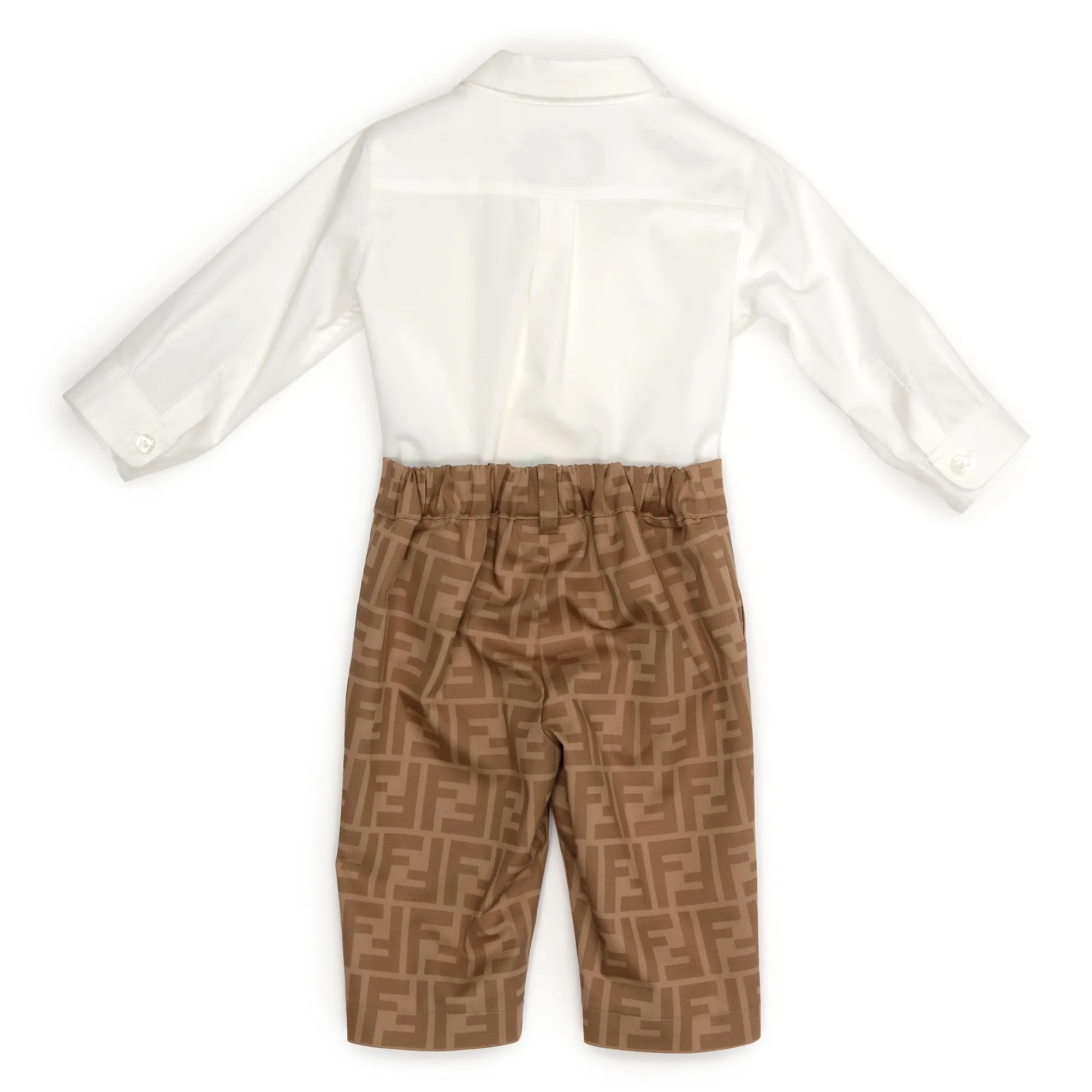 Fendi Baby Boys Ceremony One-Piece Suit