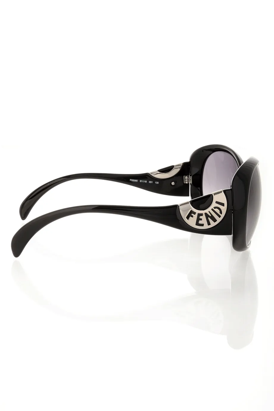 FENDI LOGO Black Sunglasses