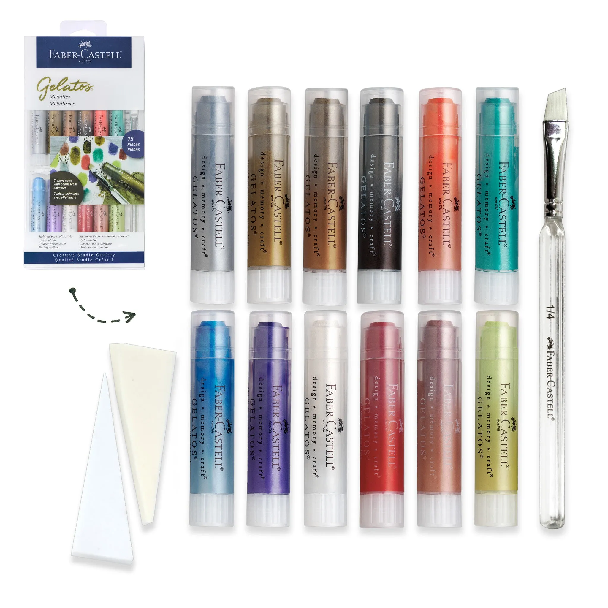 Gelatos, Metallics - 15-Piece Set - #770170