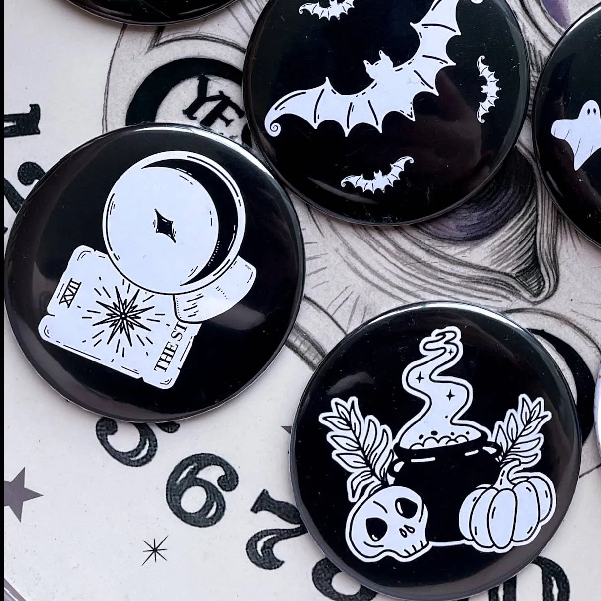 Gothic Compact Mirrors