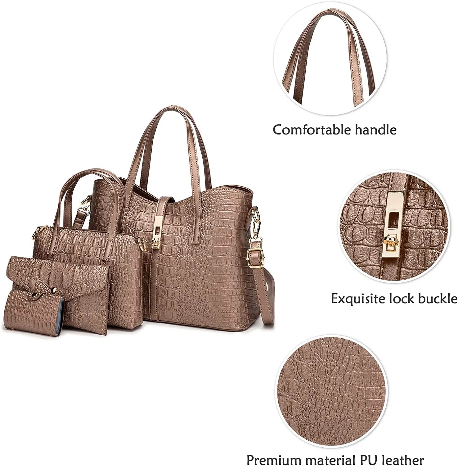 H1625 - Fashion Handbag Set