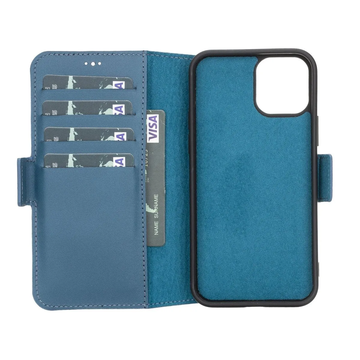 iPhone 12 Pro Max Leather Wallet Case