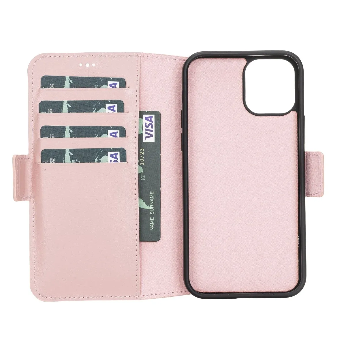 iPhone 12 Pro Max Leather Wallet Case