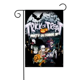 Jetlifee Trick or Treat Candy Skull Garden Flag