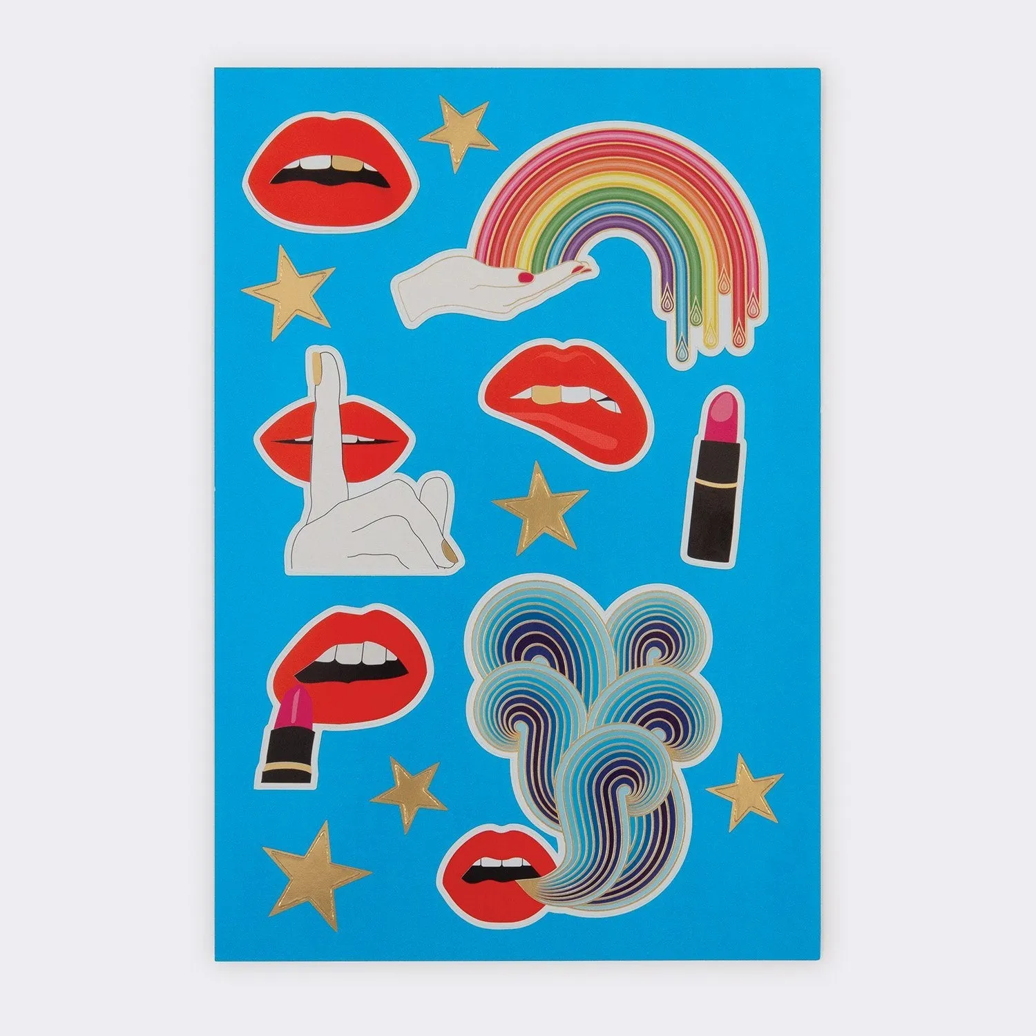 JONATHAN ADLER LIPS A5 JOURNAL