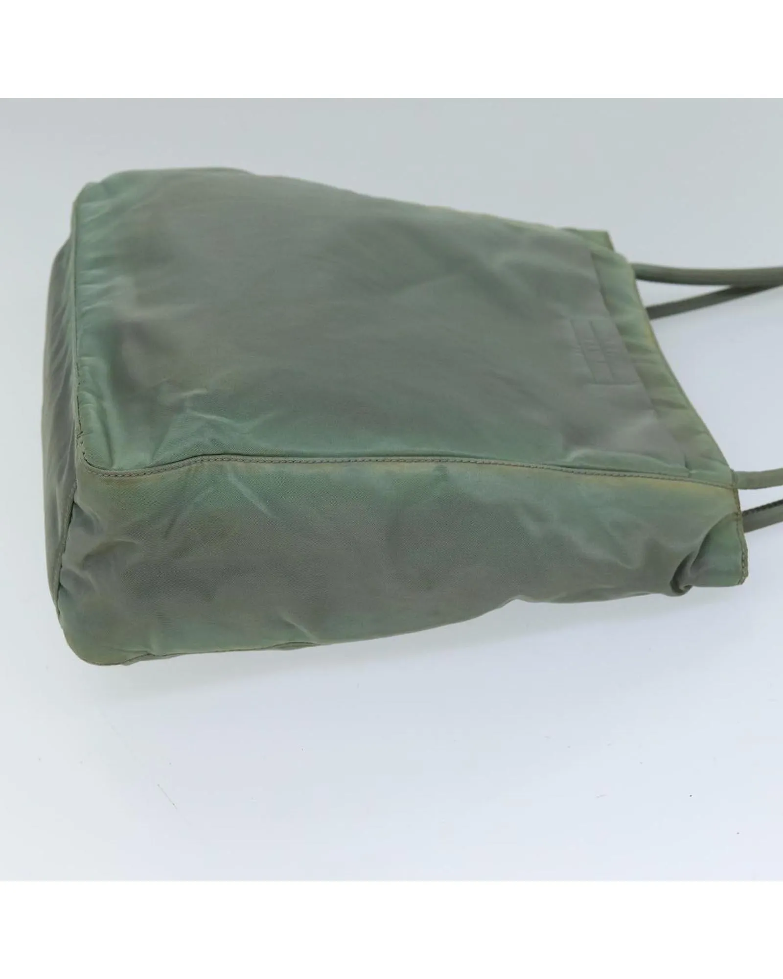 Khaki Nylon Tote Bag - Italian Made