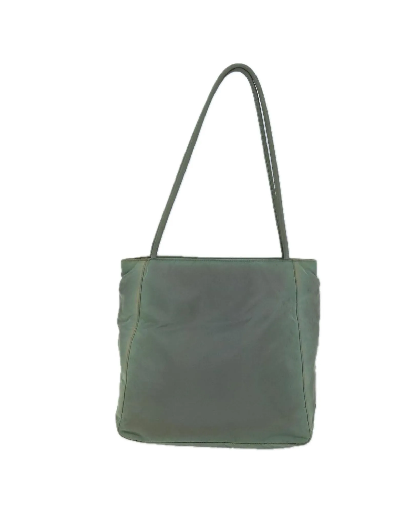 Khaki Nylon Tote Bag - Italian Made