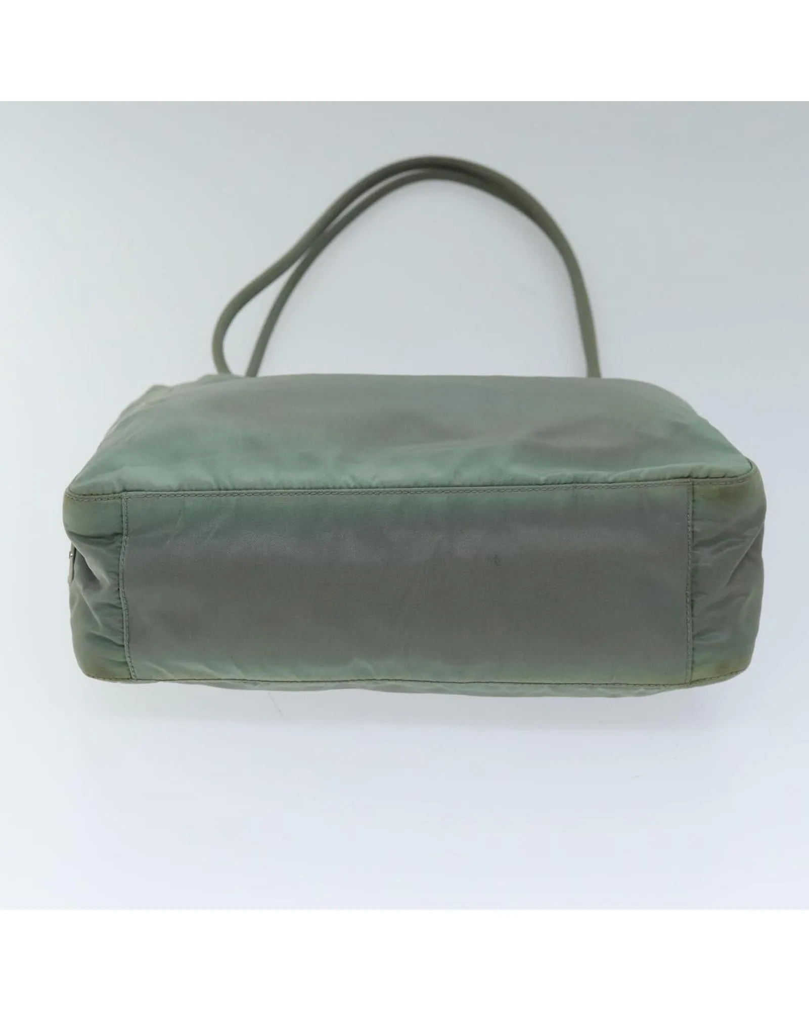 Khaki Nylon Tote Bag - Italian Made