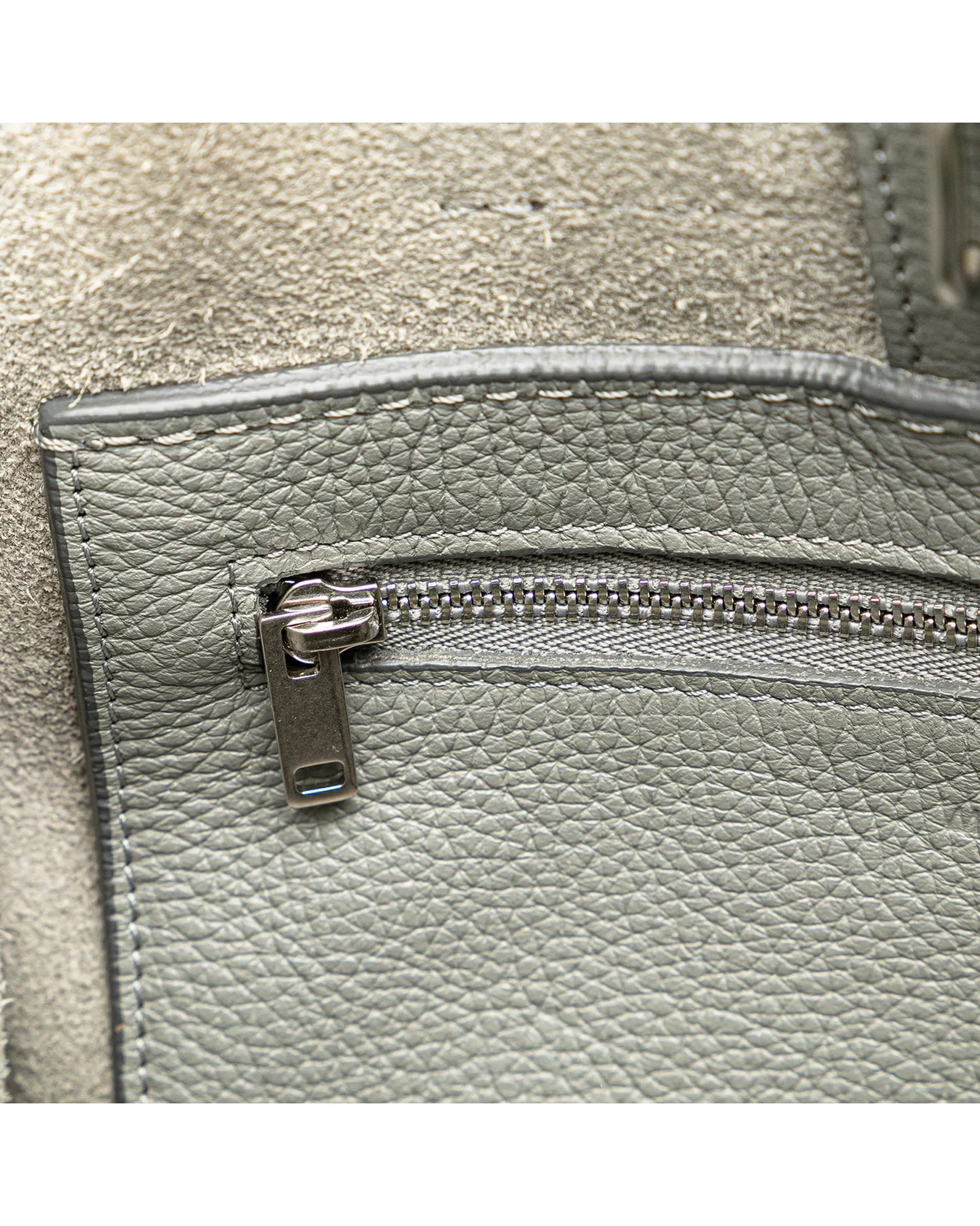 Leather Flap Satchel with Rolled Handles