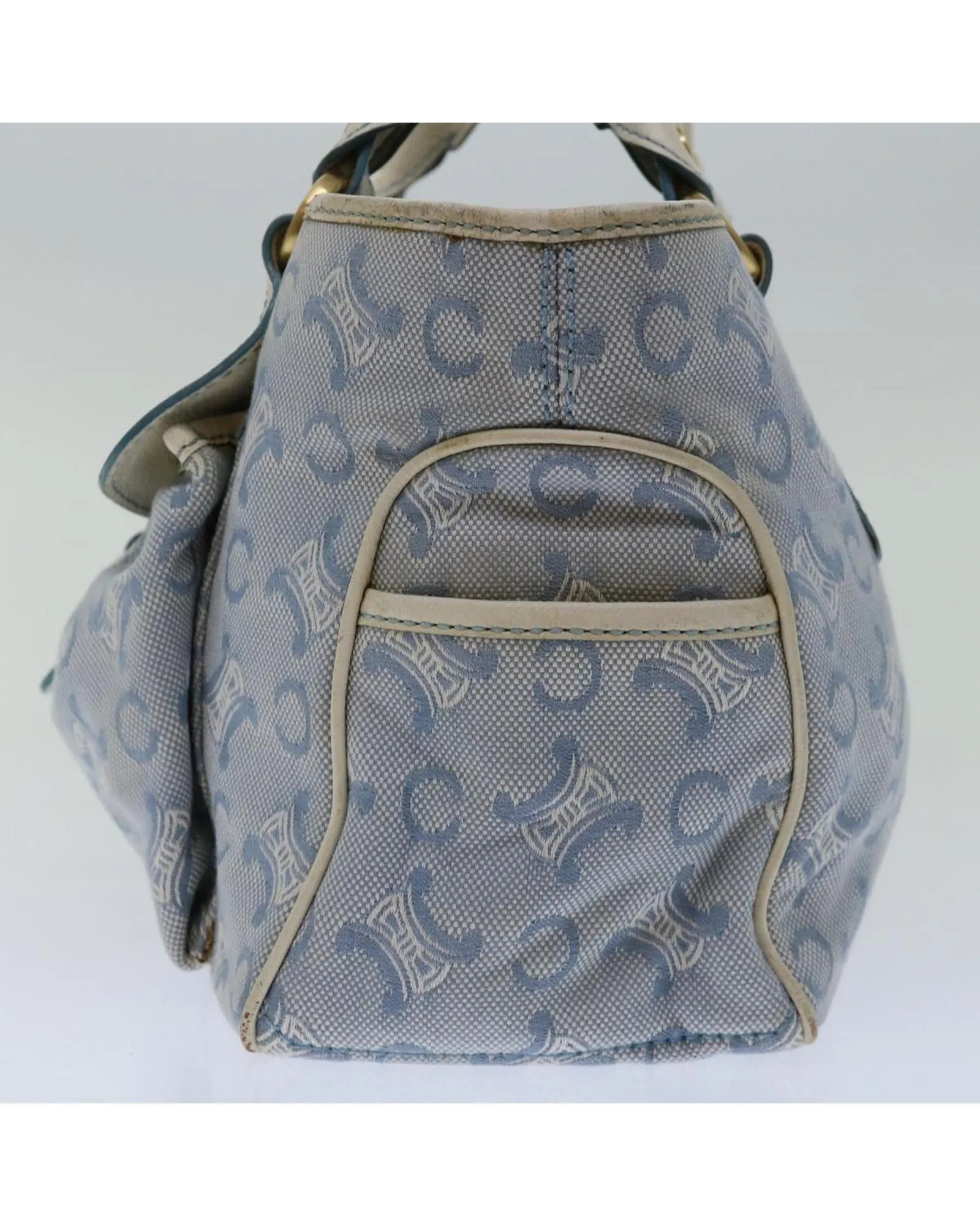 Macadam Canvas Boogie Hand Bag Light Blue