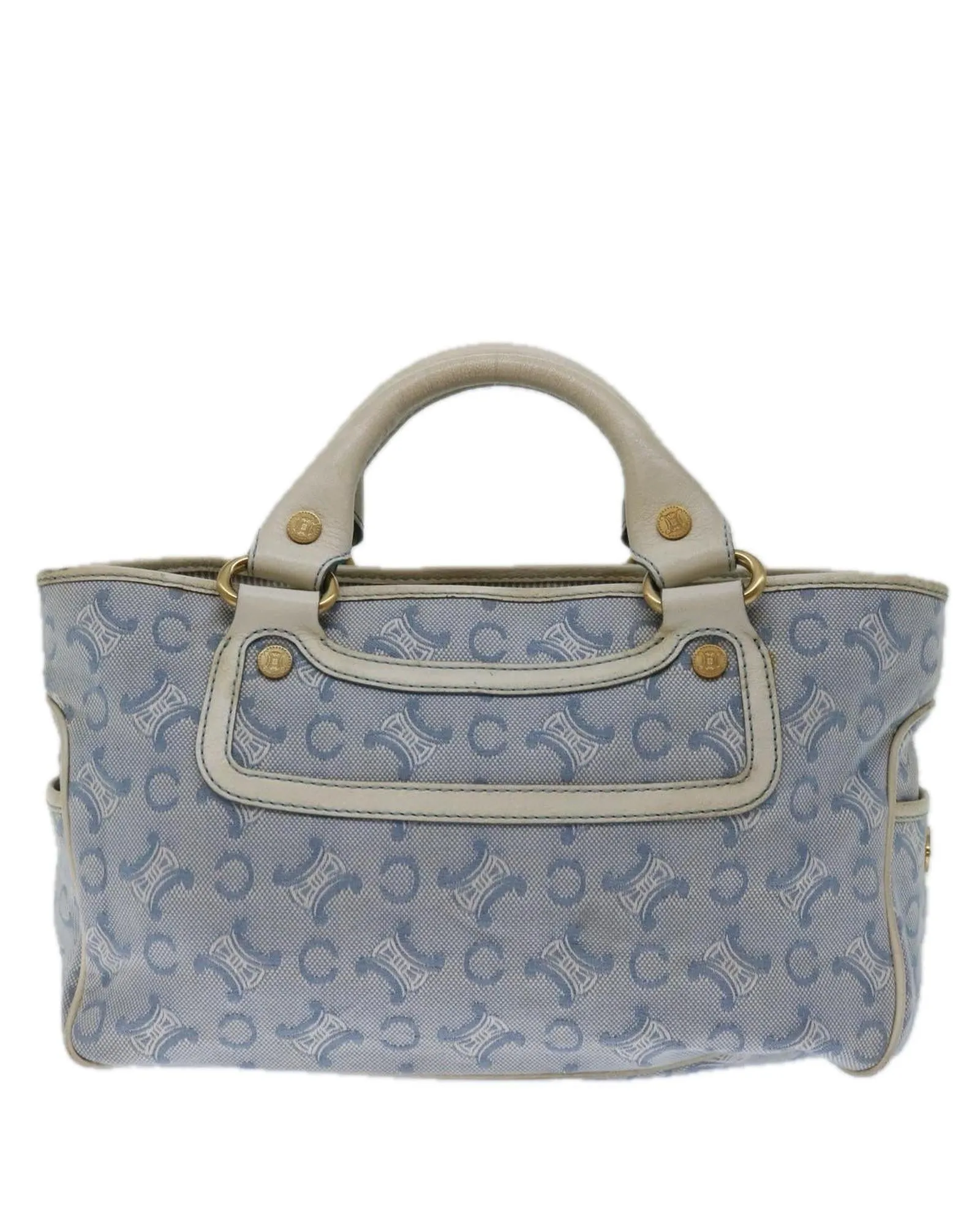 Macadam Canvas Boogie Hand Bag Light Blue