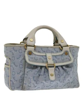 Macadam Canvas Boogie Hand Bag Light Blue