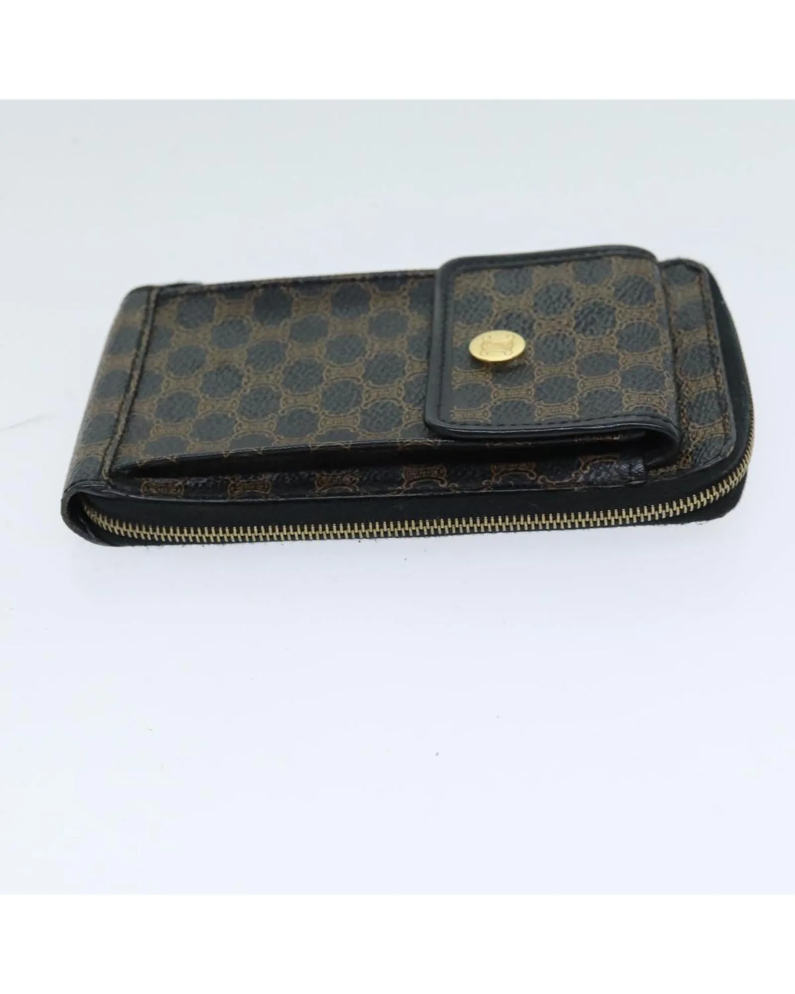 Macadam Canvas PVC Leather Shoulder Wallet